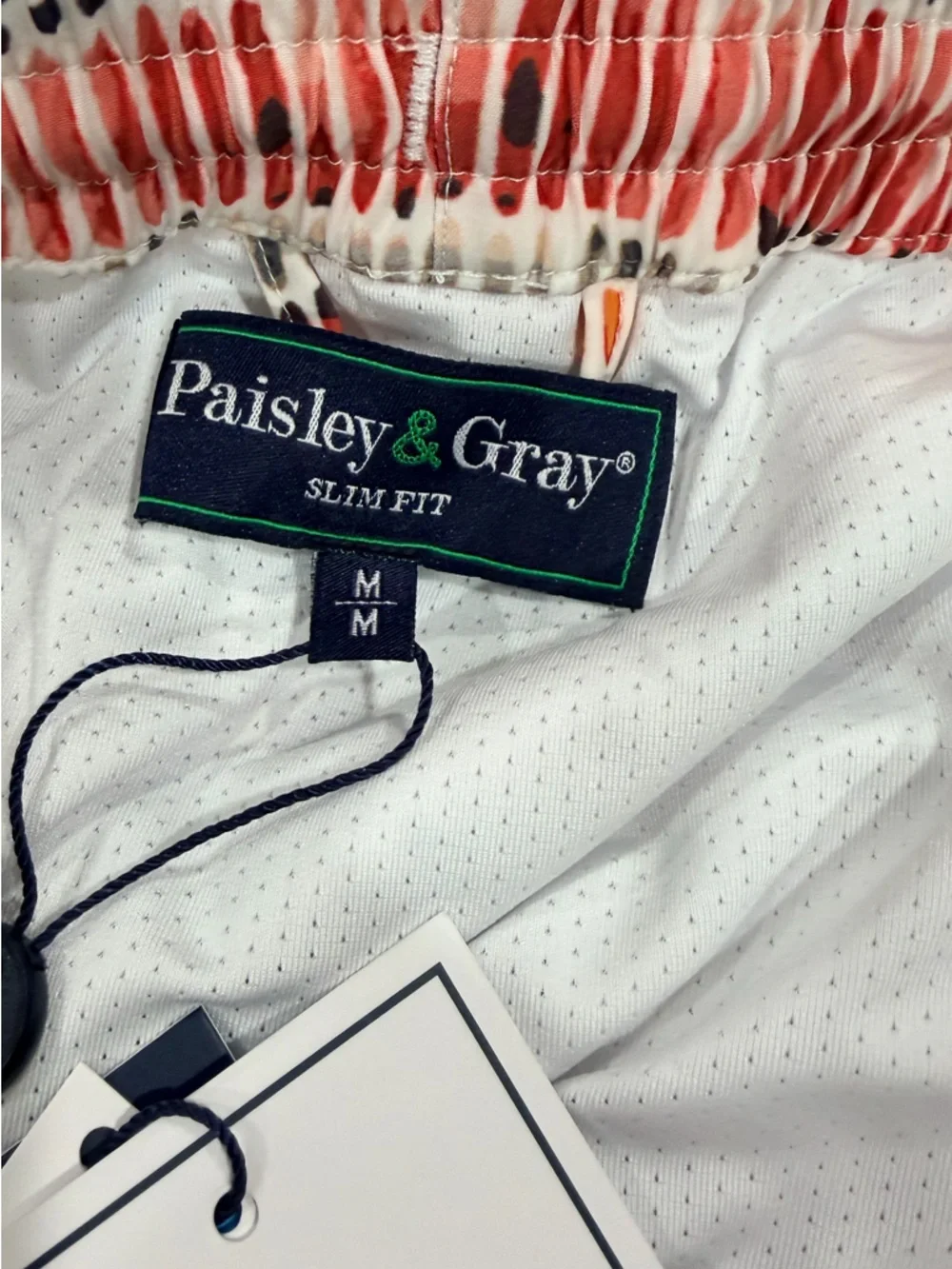 Paisley & Gray trunks feature